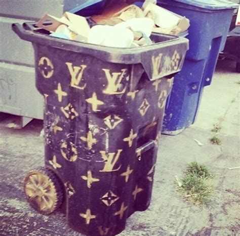 Kim Kardashian shocks with Louis Vuitton rubbish bins